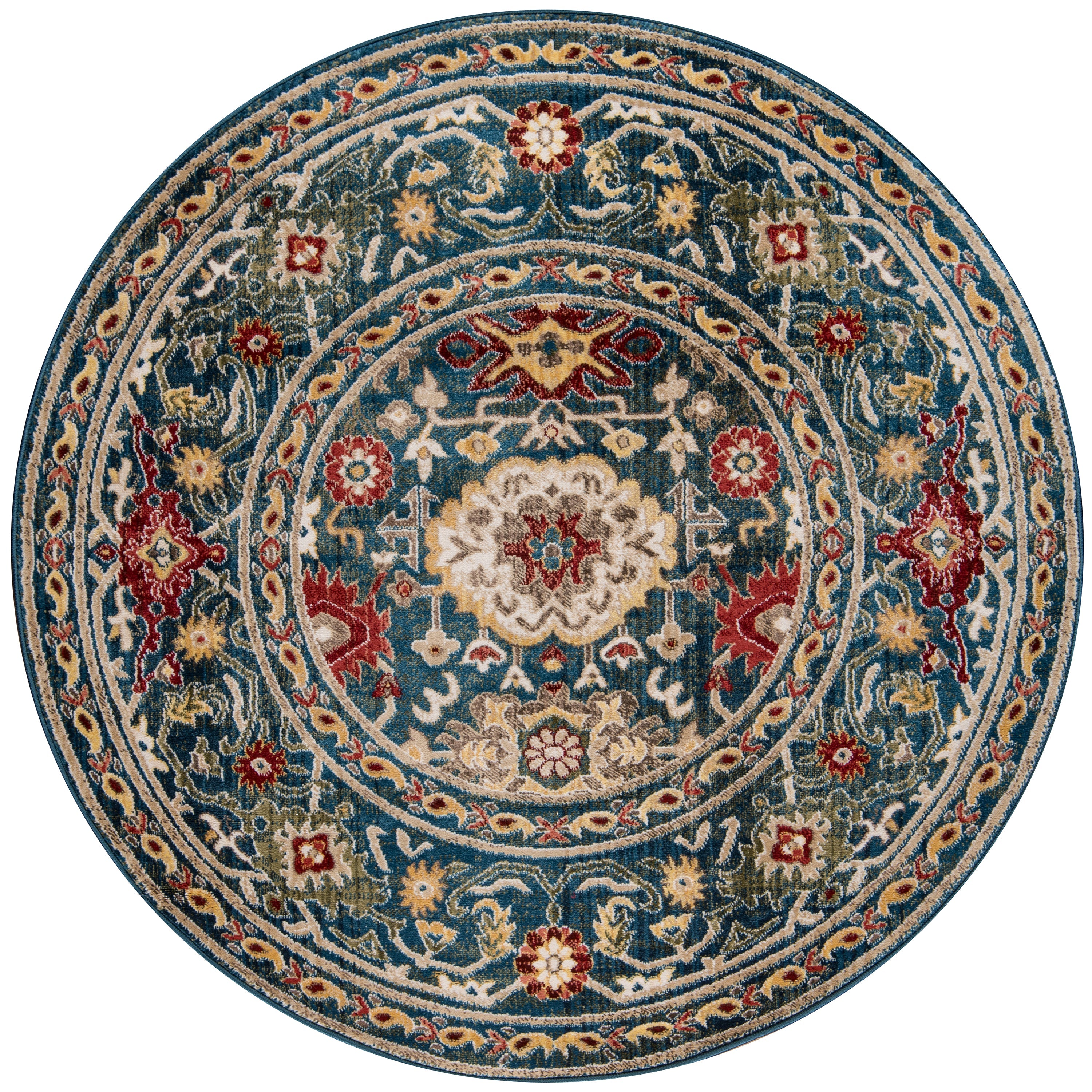 Momeni Lenox LE-03 Blue Area Rug
