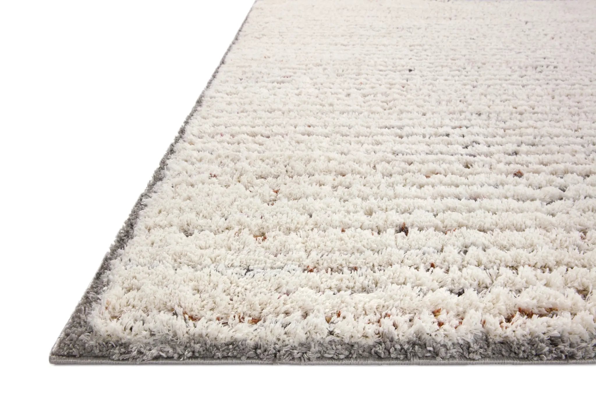 Levitt Shag LEV-01 Ivory / Multi Area Rug by Loloi