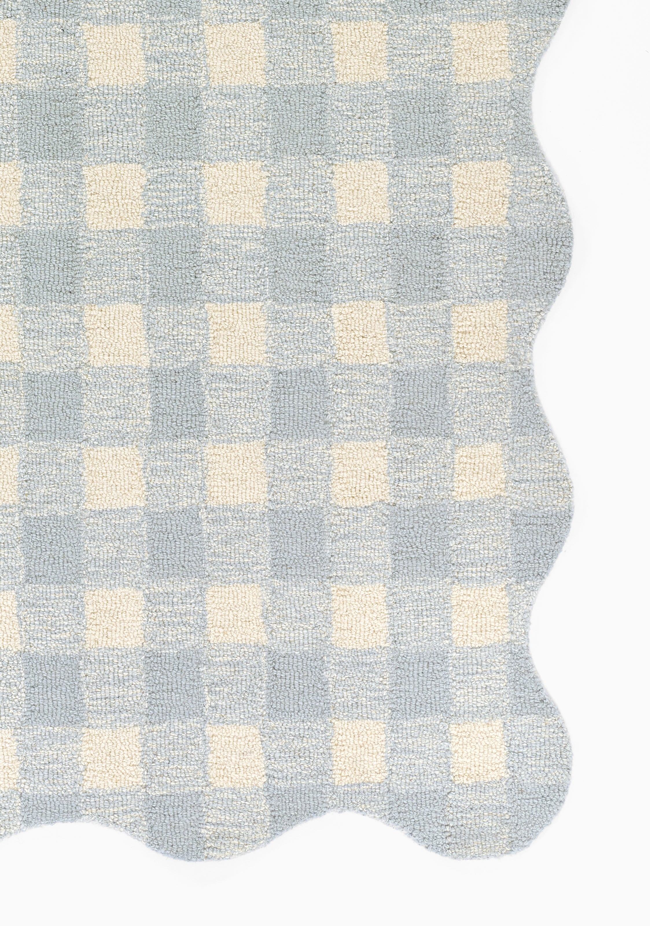 Lily LIY-1 Blue Area Rug, hand-tufted 100% wool with whimsical playful patterns