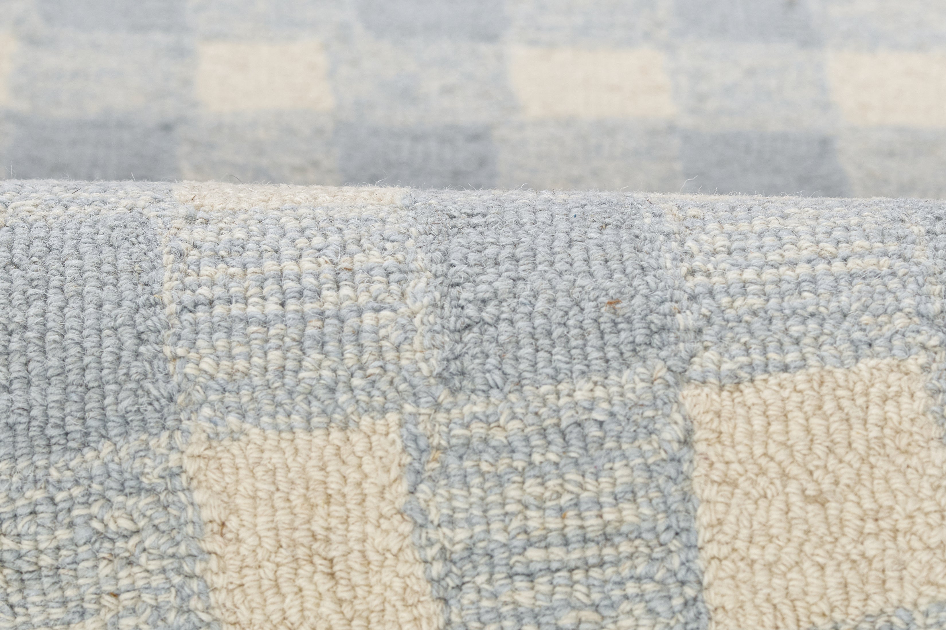 Lily LIY-1 Blue Area Rug, hand-tufted 100% wool with whimsical playful patterns