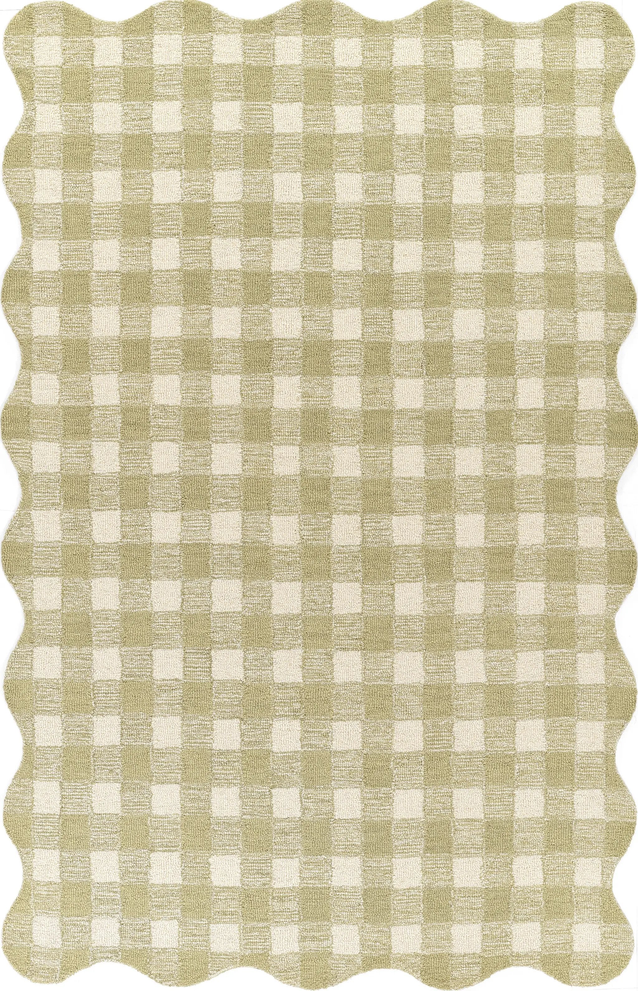 Lily LIY-1 Green Area Rug by Momeni