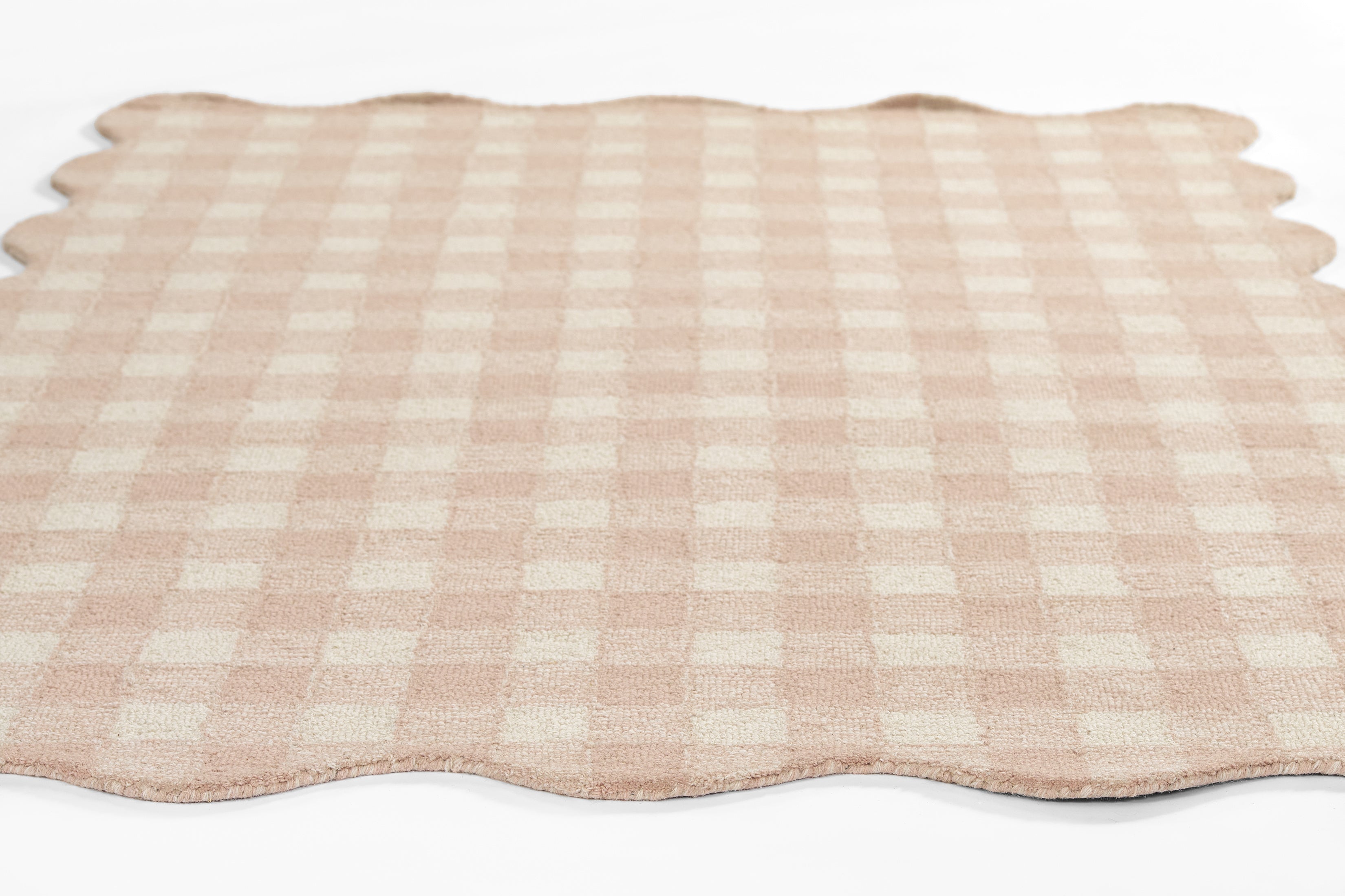 Lily LIY-1 Pink Area Rug, plush hand-tufted wool with sweet charming design