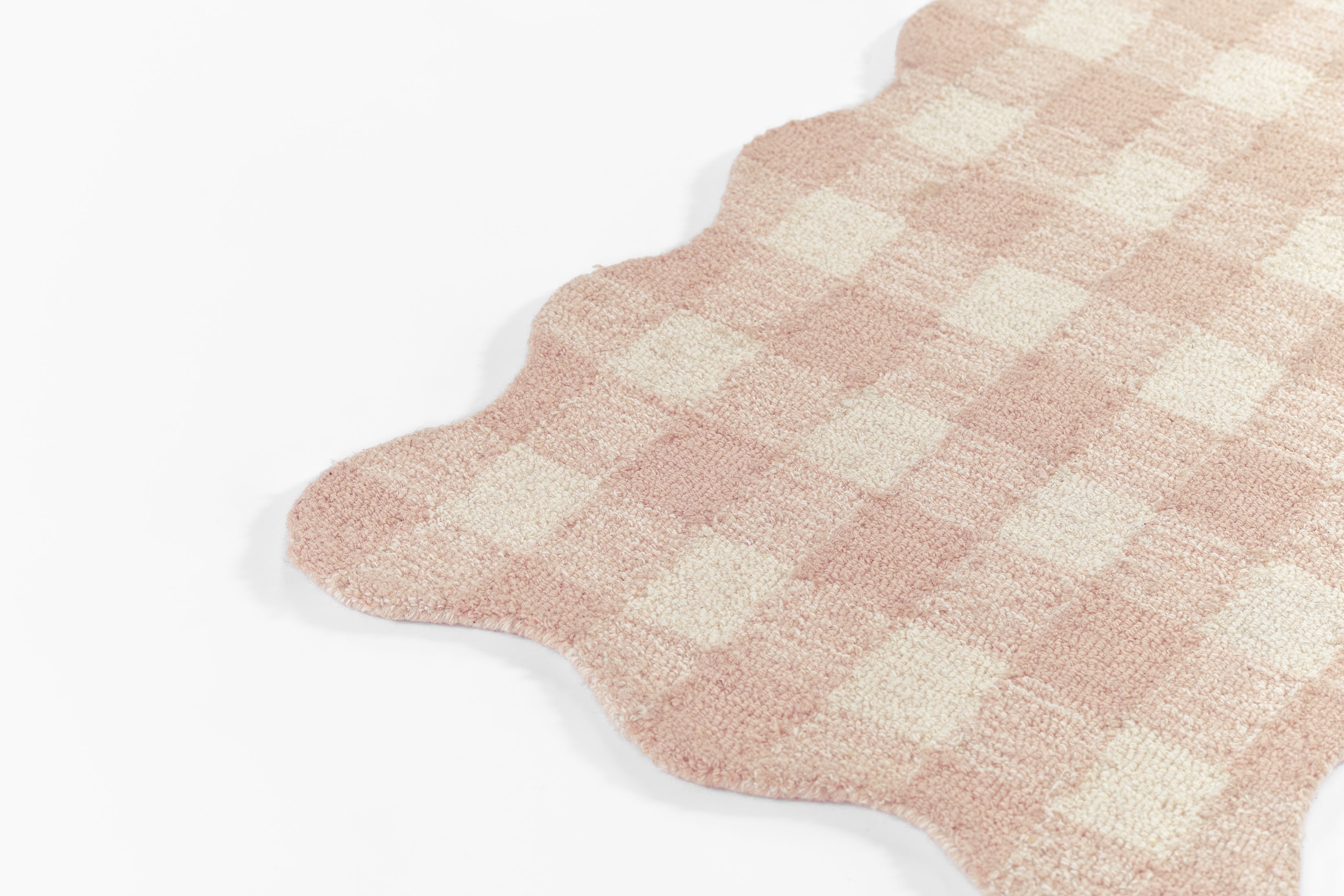 Lily LIY-1 Pink Area Rug, plush hand-tufted wool with sweet charming design