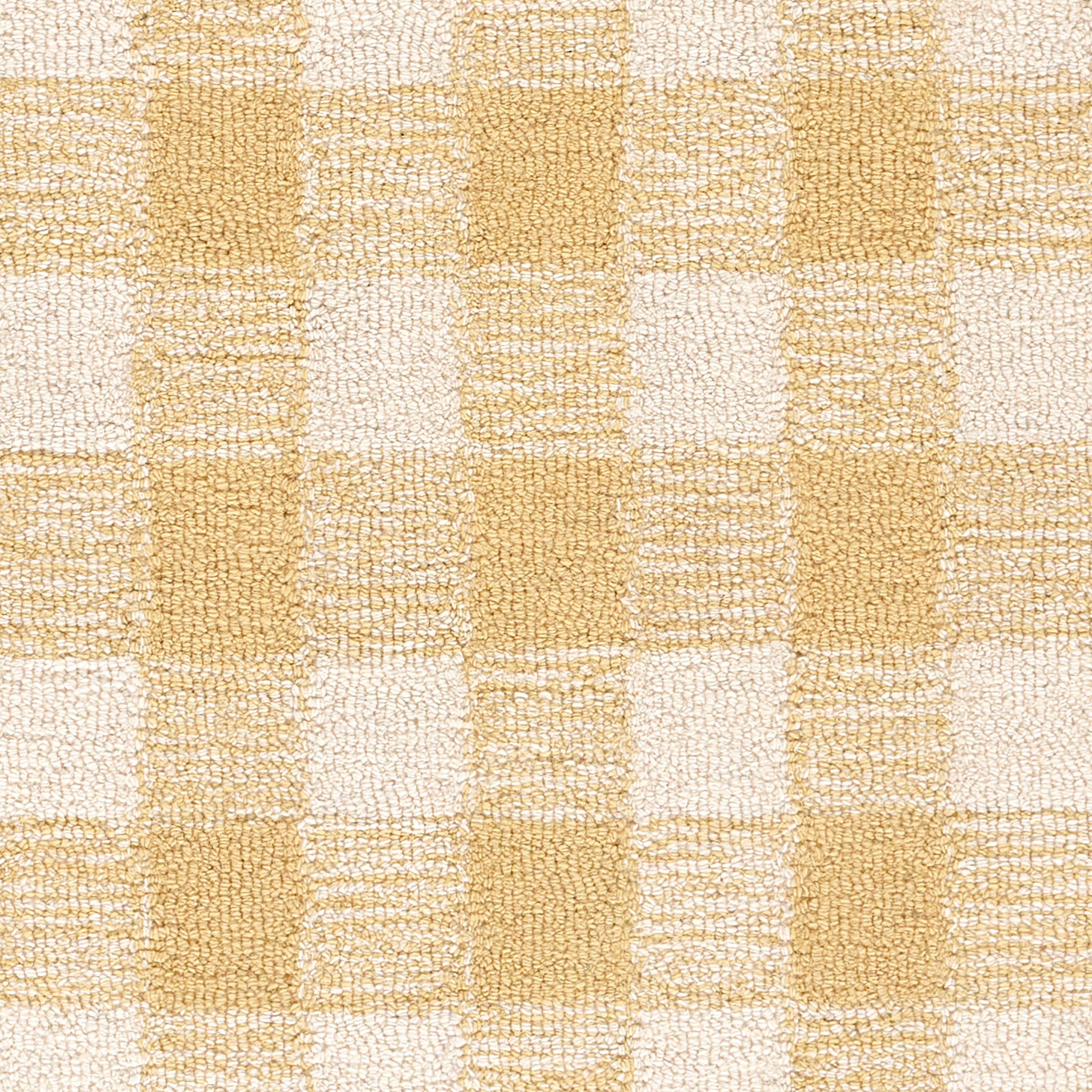 Lily LIY-1 Yellow Area Rug, cheerful hand-tufted wool with whimsical patterns