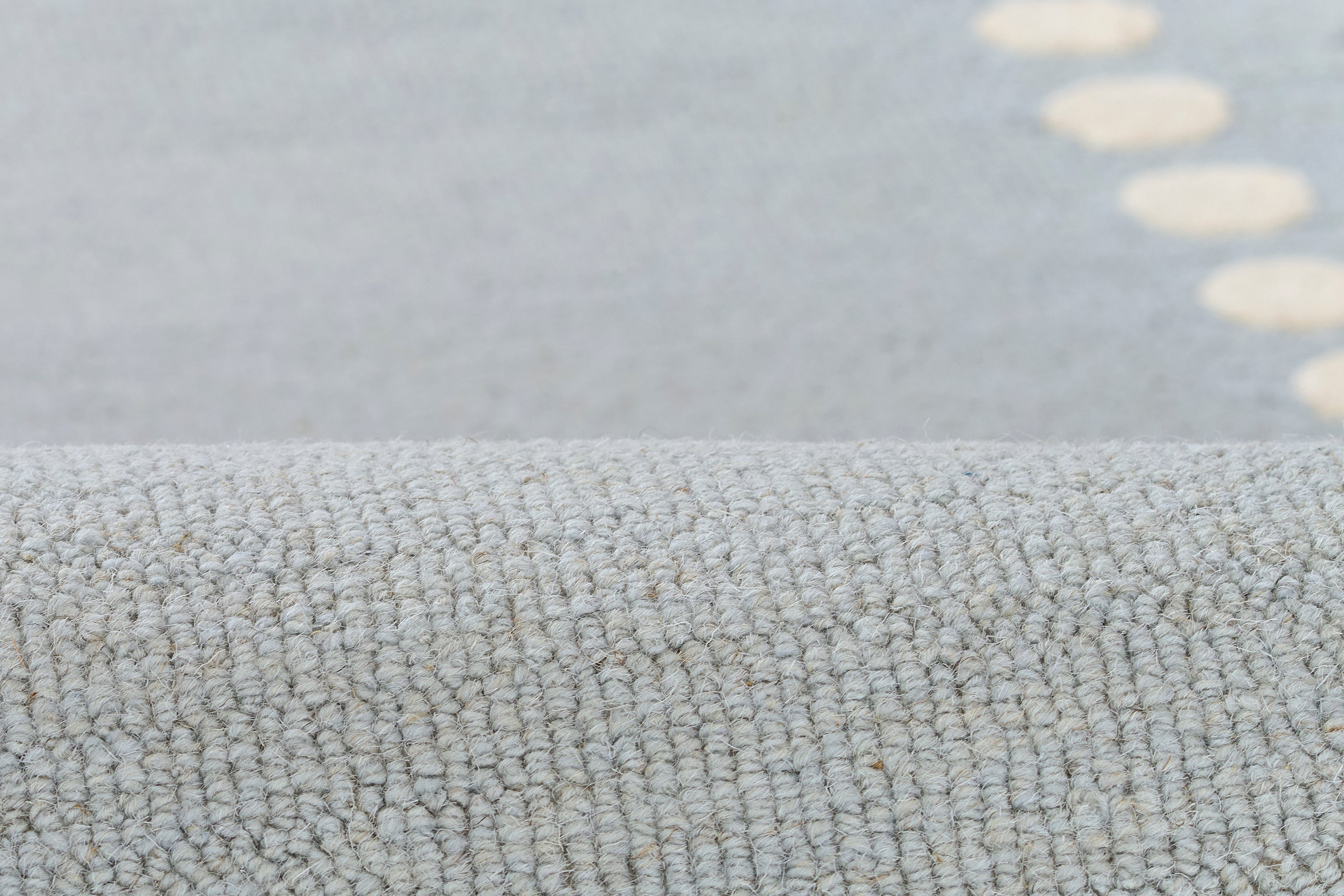 Lily LIY-3 Blue Area Rug, spirited hand-tufted wool rug for kids and nursery