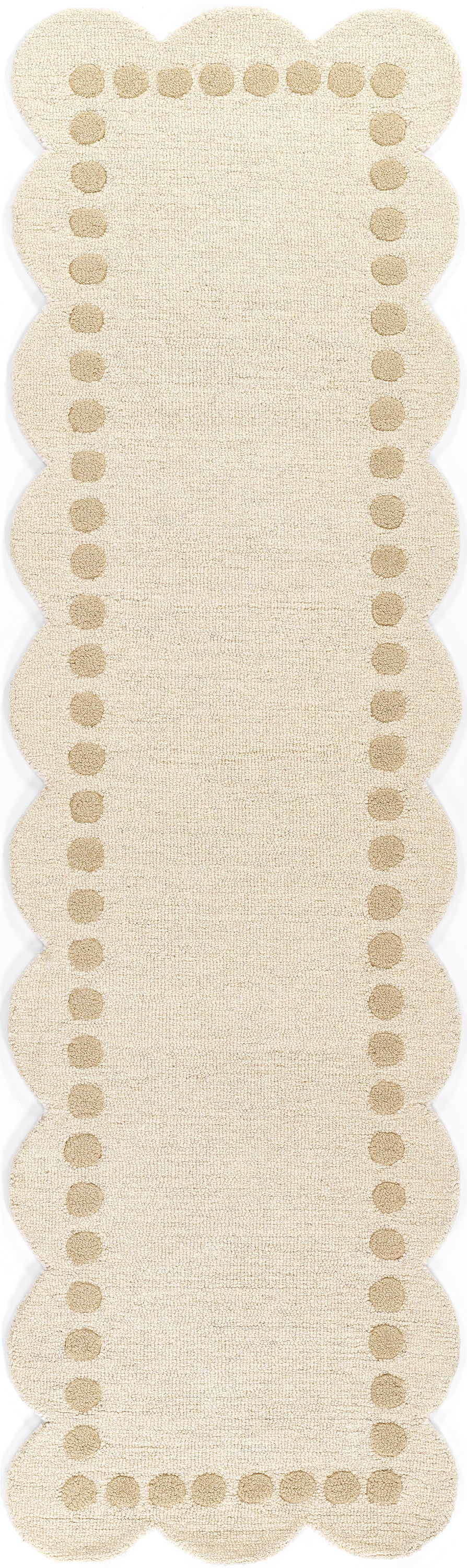 Lily LIY-3 Ivory Area Rug, versatile hand-tufted wool with whimsical patterns