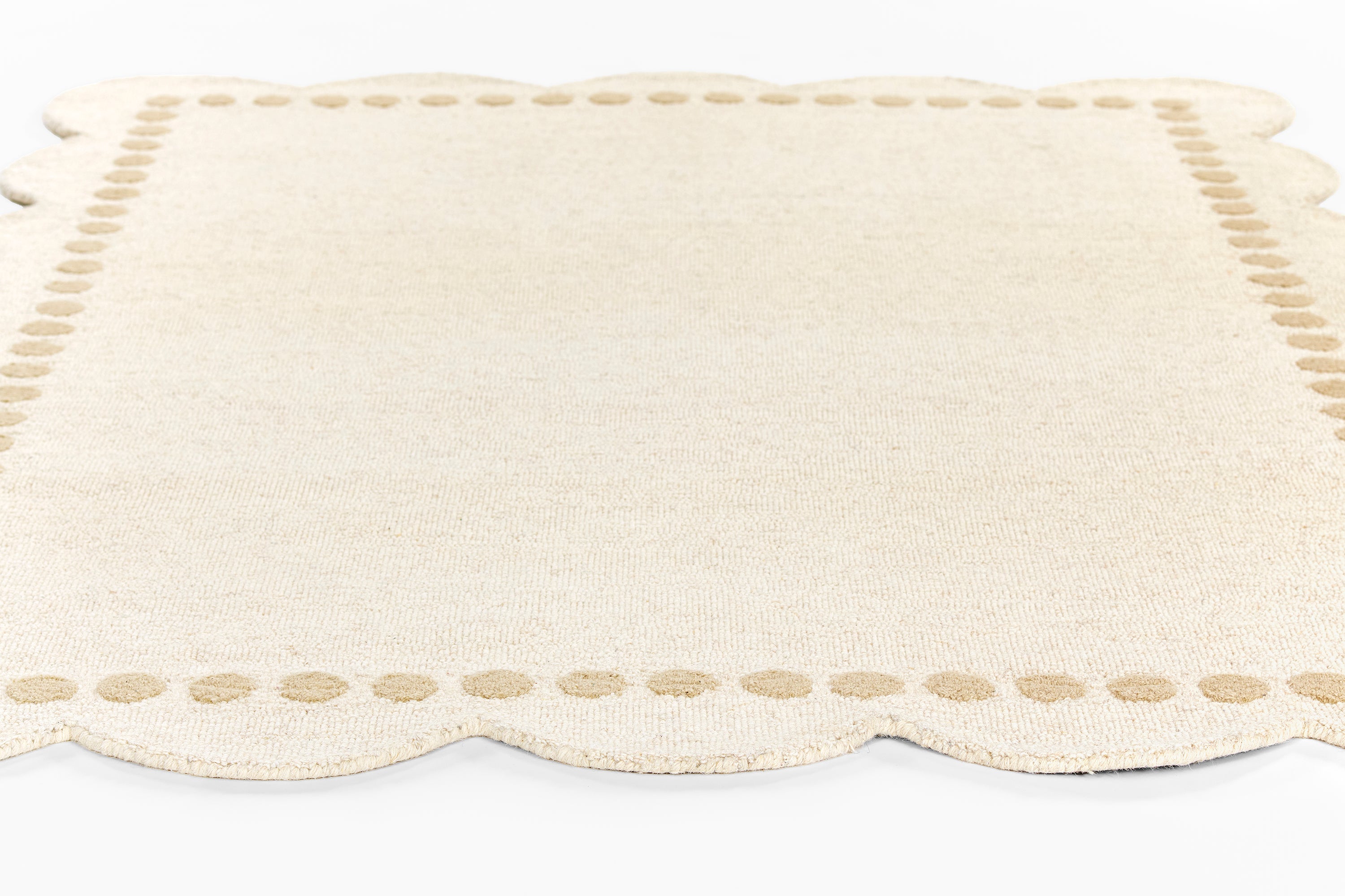 Lily LIY-3 Ivory Area Rug, versatile hand-tufted wool with whimsical patterns