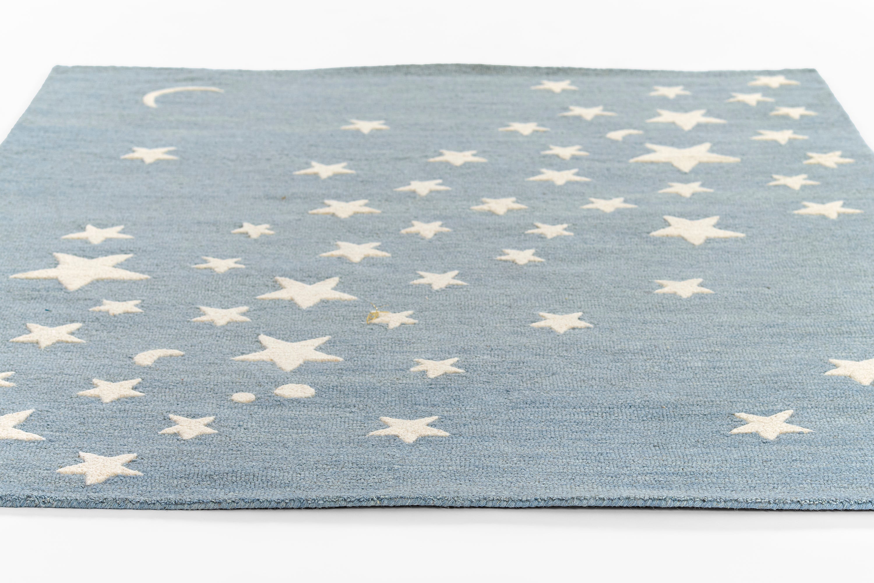 Lily LIY-4 Blue Area Rug, durable hand-tufted wool with charming style