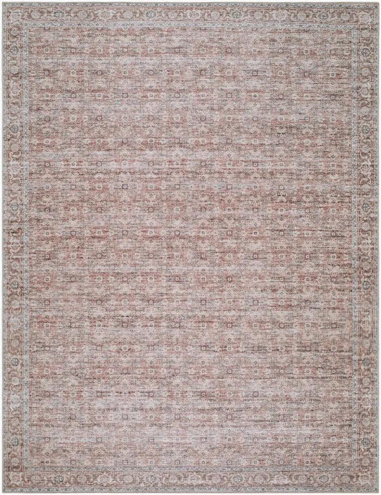 Livabliss x Becki Owens Aureta BOAU-2300 Rosewood 100% Polyester Machine Washable Area Rug
