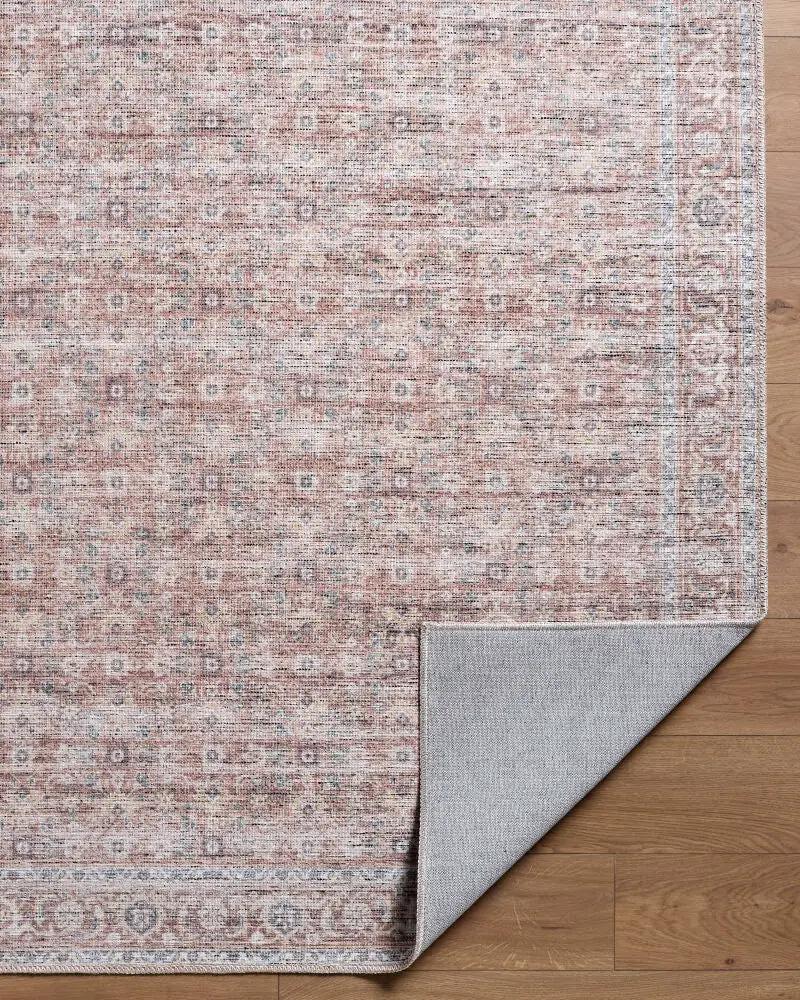 Livabliss x Becki Owens Aureta BOAU-2300 Rosewood 100% Polyester Machine Washable Area Rug