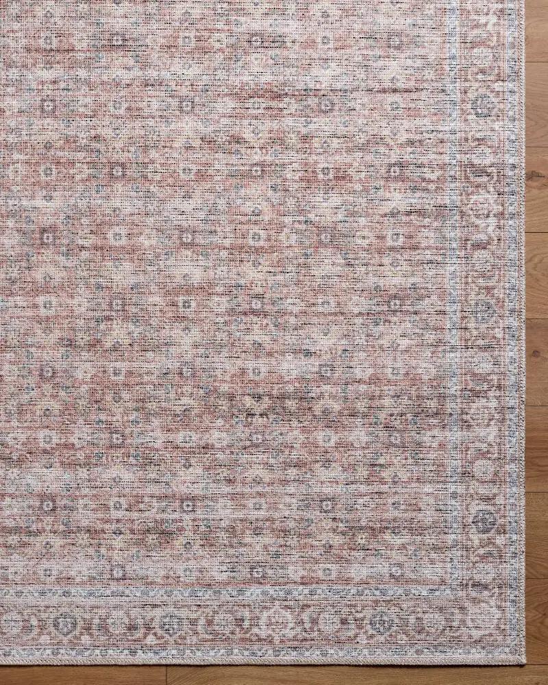 Livabliss x Becki Owens Aureta BOAU-2300 Rosewood 100% Polyester Machine Washable Area Rug