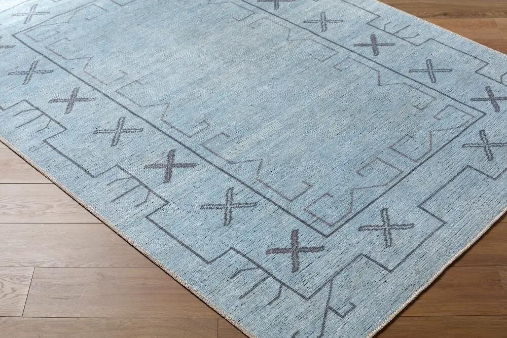 Livabliss x Becki Owens Casita BOCS-2303 Powder-Blue Area Rug