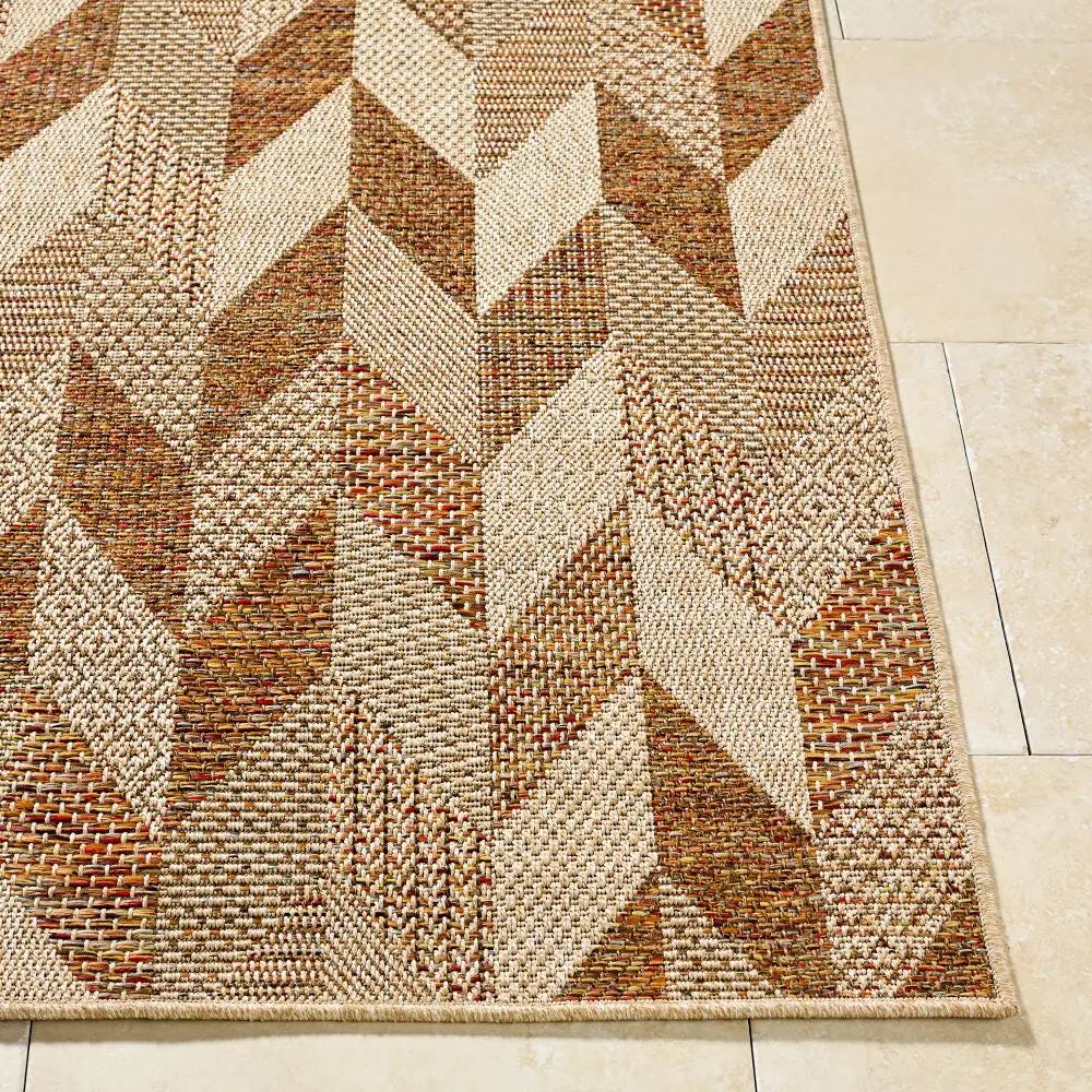 LIVABLISS Crete CEE-2306 Burnt-Sienna Area Rug