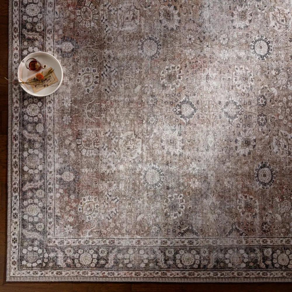 LIVABLISS Colin CLN-2300 Charcoal Area Rug