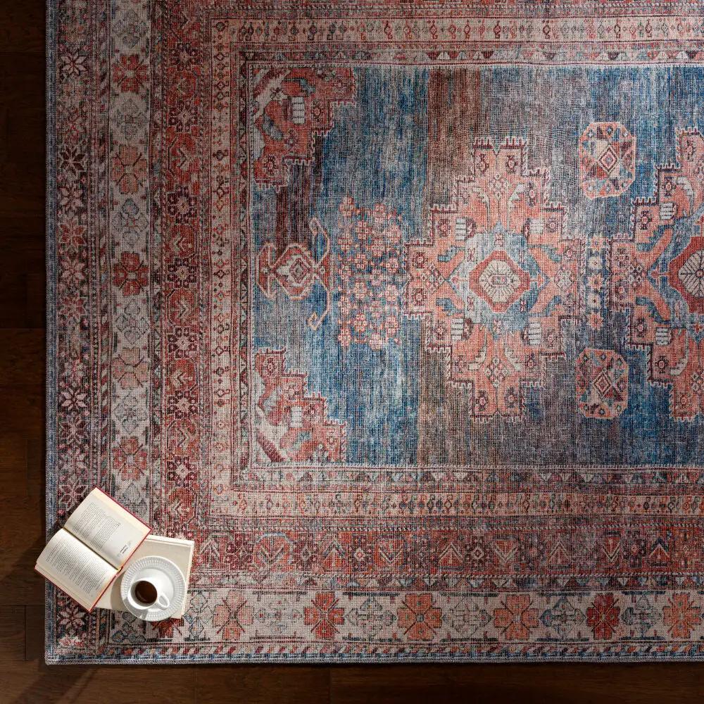 LIVABLISS Colin CLN-2305 Blue Area Rug
