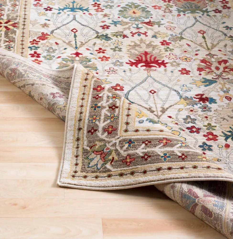 LIVABLISS Crafty CRT-2311 Brown Area Rug