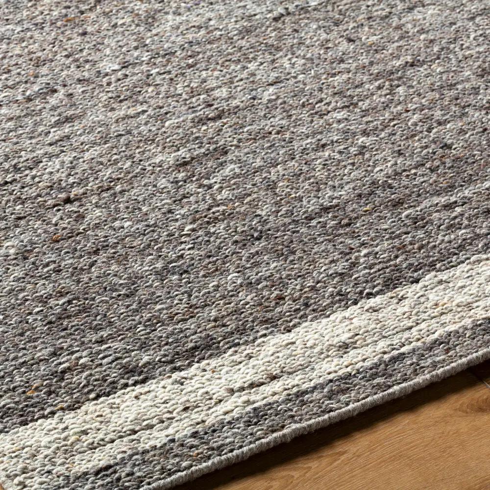 Derby DRB-2302 Charcoal Area Rug by LIVABLISS