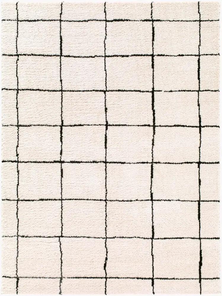 Rivoli EDRV-2300 Cream / Black Area Rug by Elle Decor x LIVABLISS