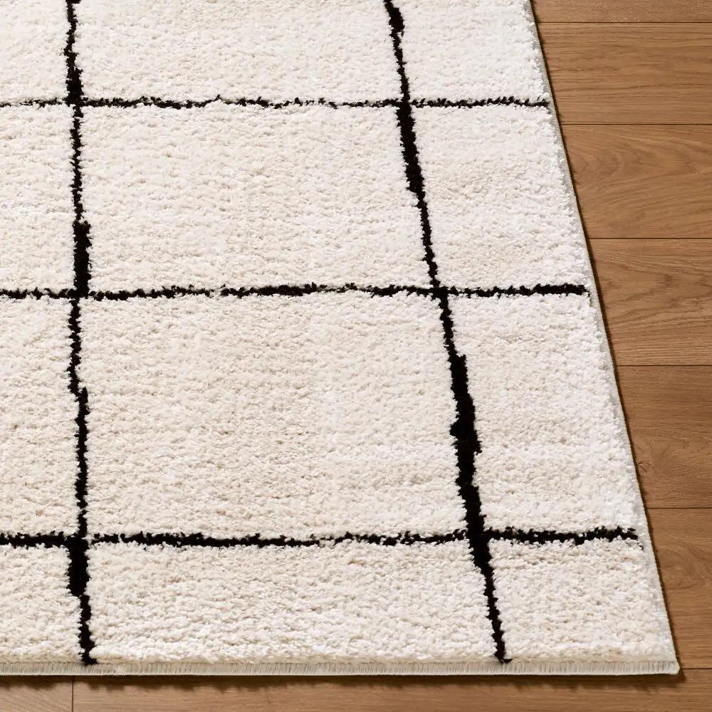 Rivoli EDRV-2300 Cream / Black Area Rug by Elle Decor x LIVABLISS