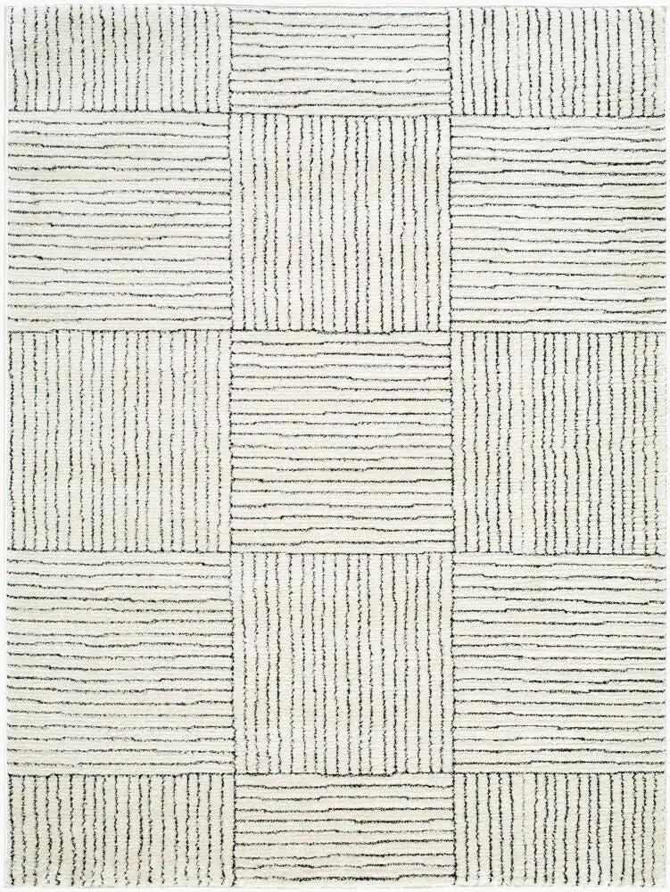 Architect GAAR-2300 Ivory / Black Area Rug by Galey Alix x LIVABLISS