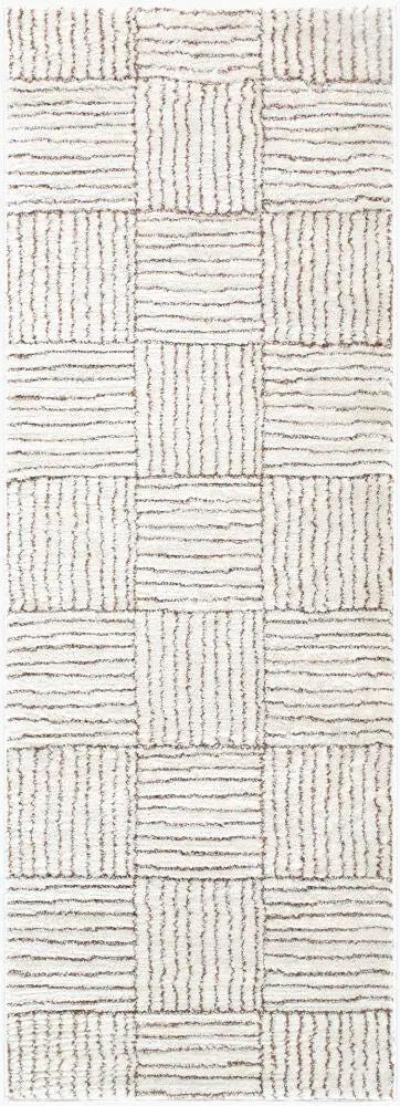 Architect GAAR-2301 Ivory / Dark Brown Area Rug by Galey Alix x LIVABLISS