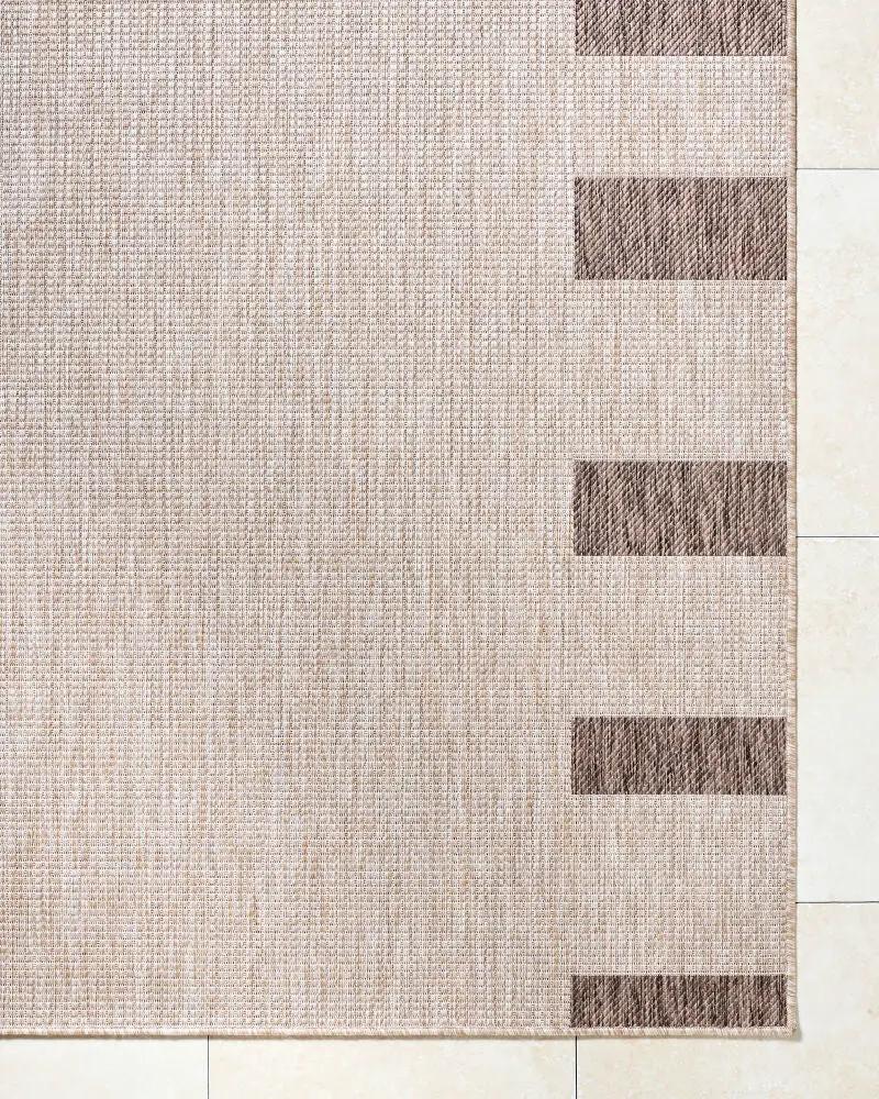 Livabliss x Galey Alix Boxwood GABO-2300 Tan Indoor and Outdoor Area Rug