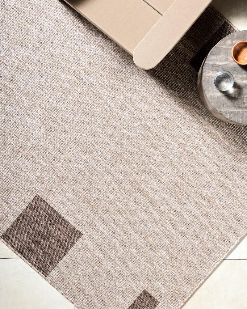 Livabliss x Galey Alix Boxwood GABO-2300 Tan Indoor and Outdoor Area Rug