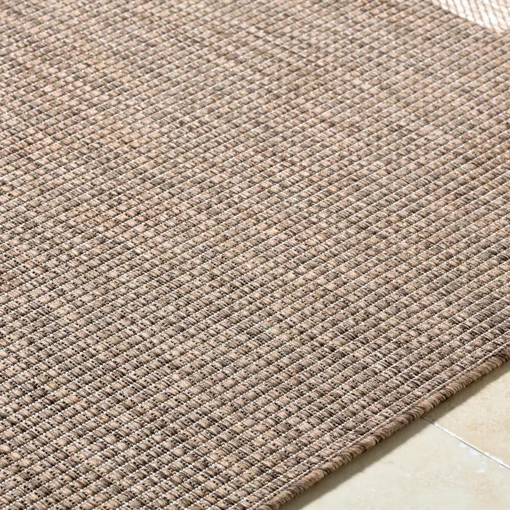 Livabliss x Galey Alix Boxwood GABO-2301 Dark-Brown Indoor and Outdoor Area Rug