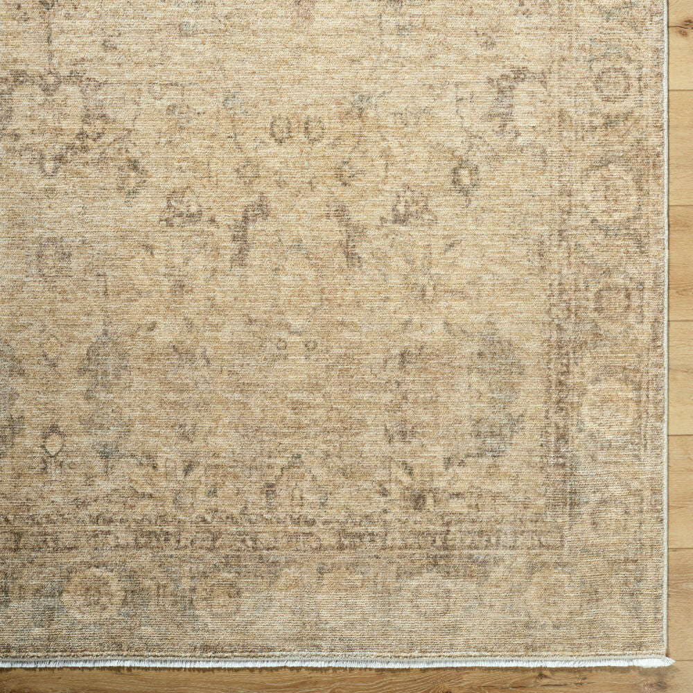 Galey Alix Fetscher GAHU-2301 Olive Area Rug by LIVABLISS