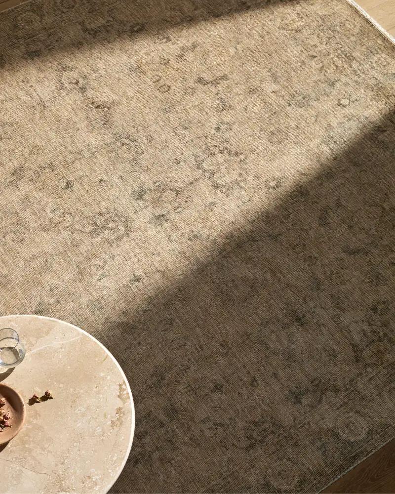 Fetscher GAHU-2301 Olive Area Rug by Galey Alix x LIVABLISS