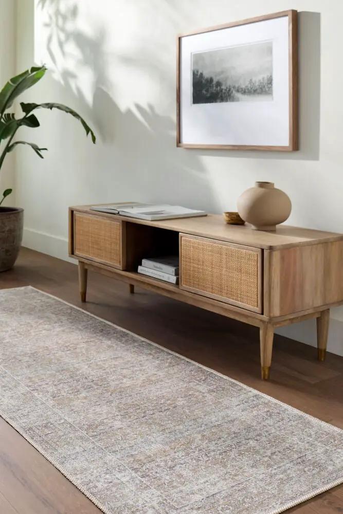 Rainier PNWRN-2303 Light-Brown Area Rug by Our PNW Home x LIVABLISS