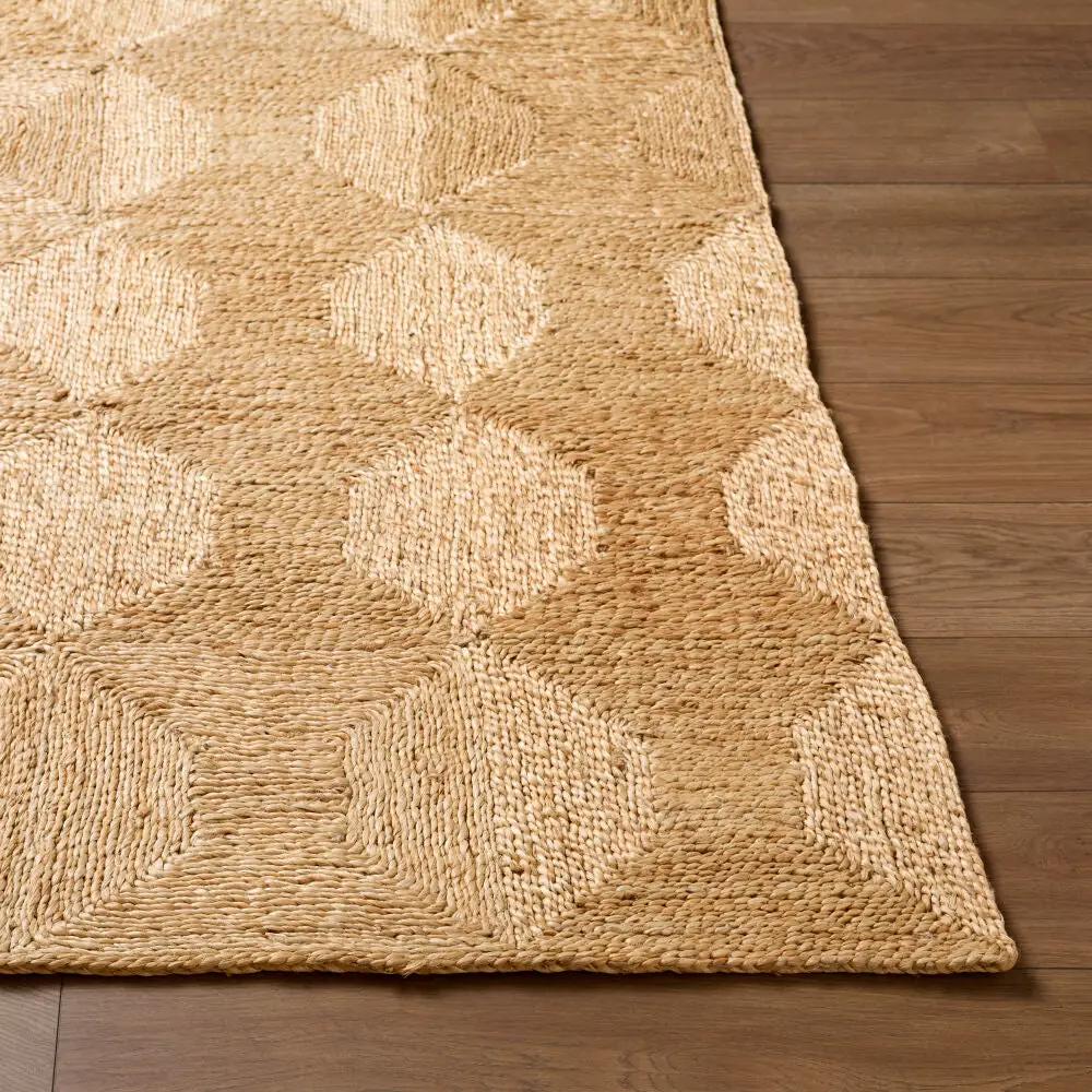 Patricia Rodi x LIVABLISS Ardea PRAD-2300 Beige Handwoven 100% Jute Area Rug