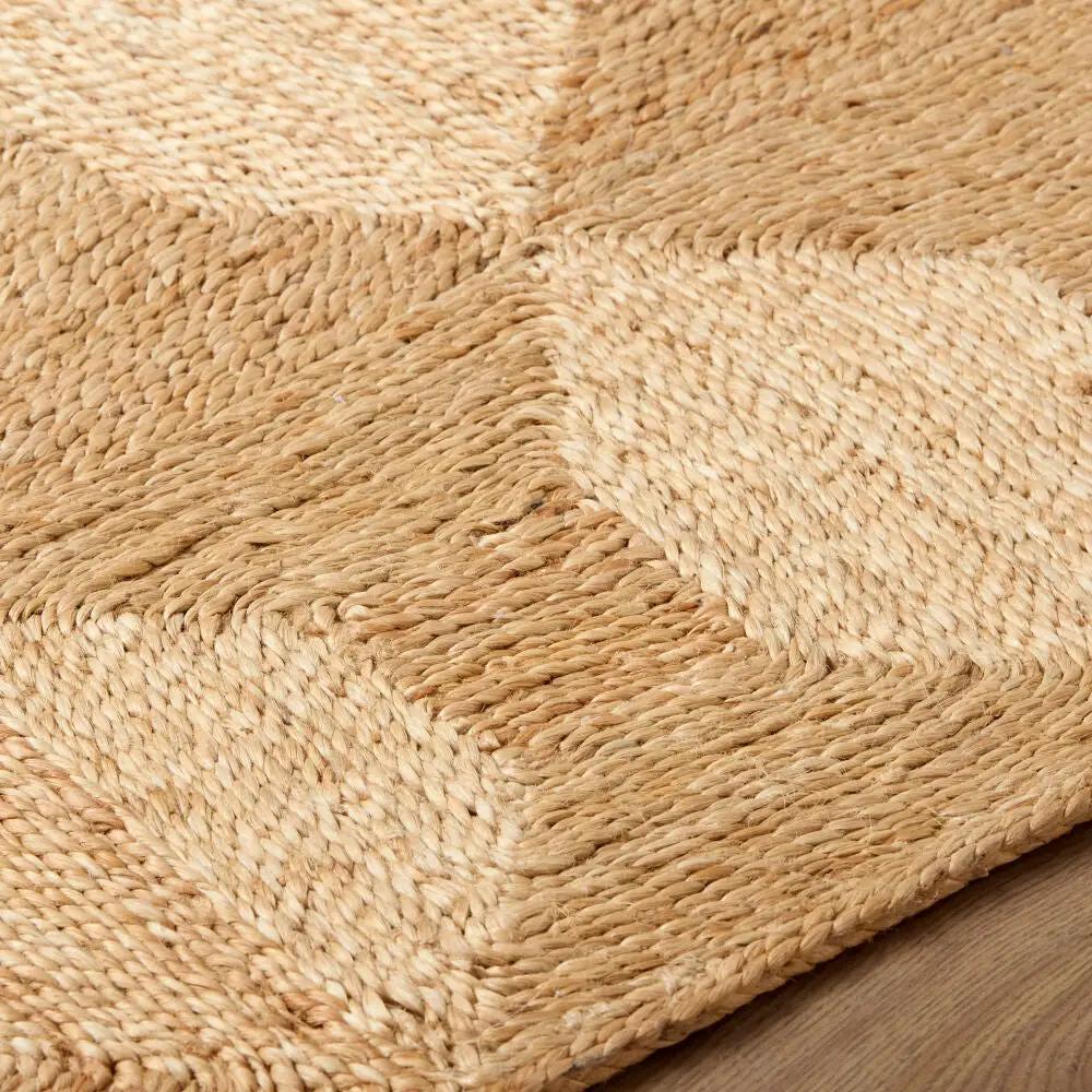 Patricia Rodi x LIVABLISS Ardea PRAD-2300 Beige Handwoven 100% Jute Area Rug