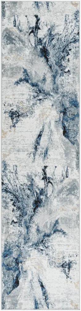 LIVABLISS Jolie JLO-2320 Dark-Blue Runner Area Rug