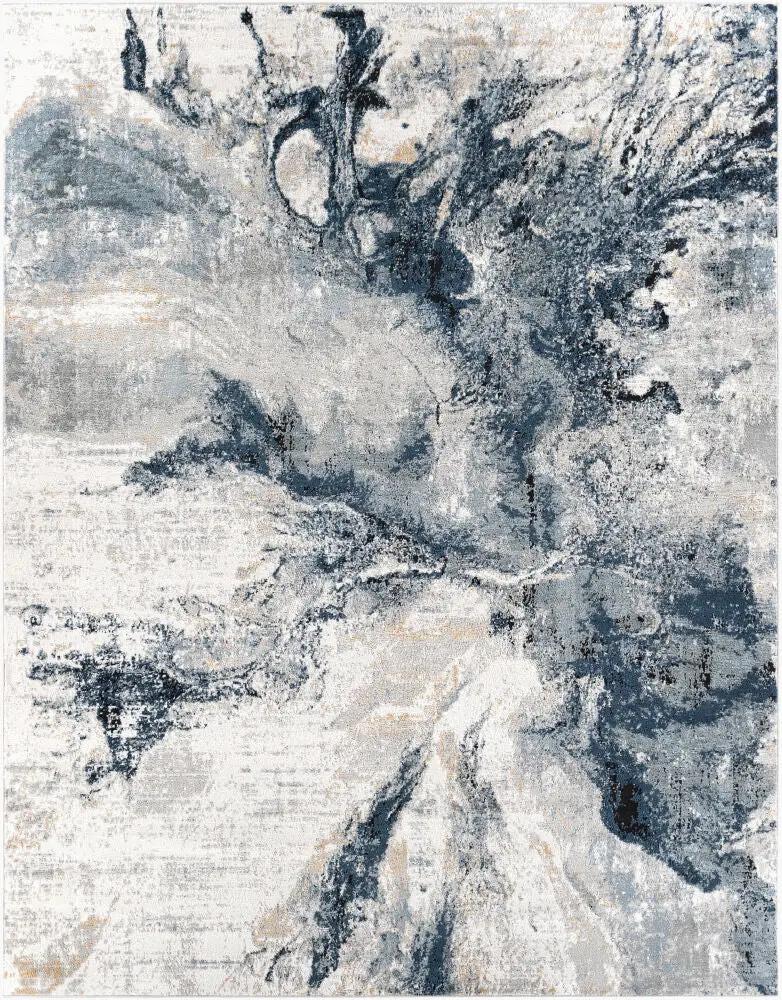LIVABLISS Jolie JLO-2320 Dark-Blue Area Rug