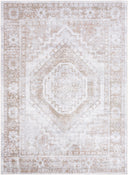 Surya Lillian LLL-2361 Charcoal Machine Washable Area Rug by LIVABLISS