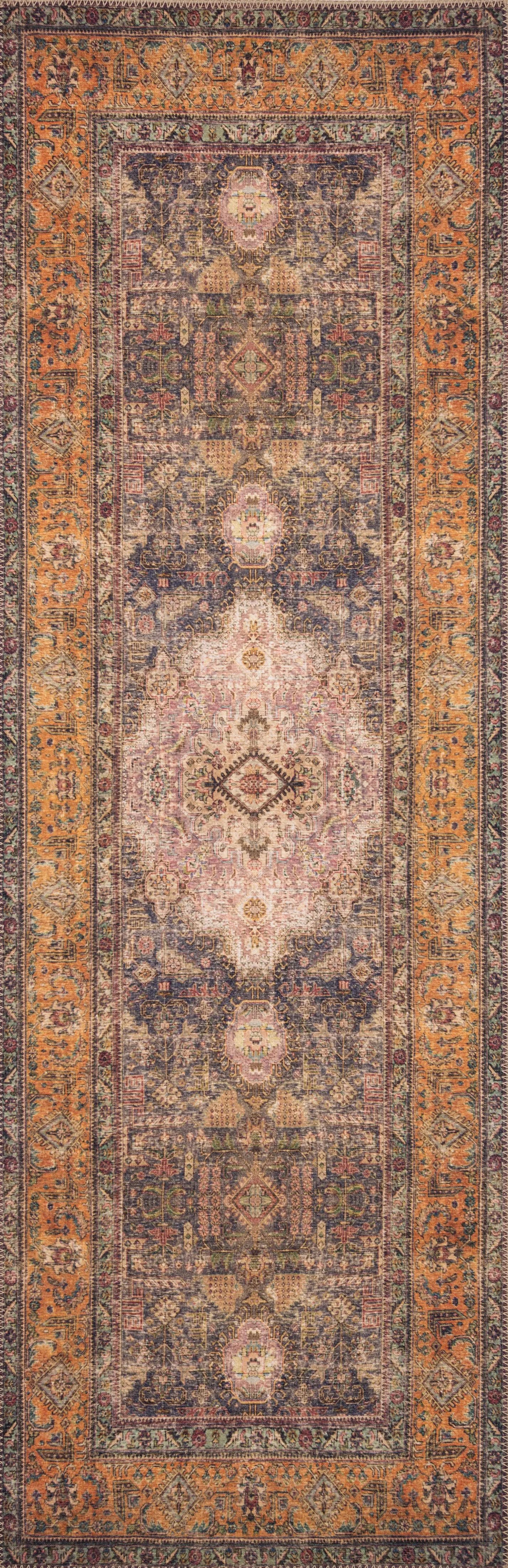 Loren LQ-02 Plum / Multi Area Rug by Loloi