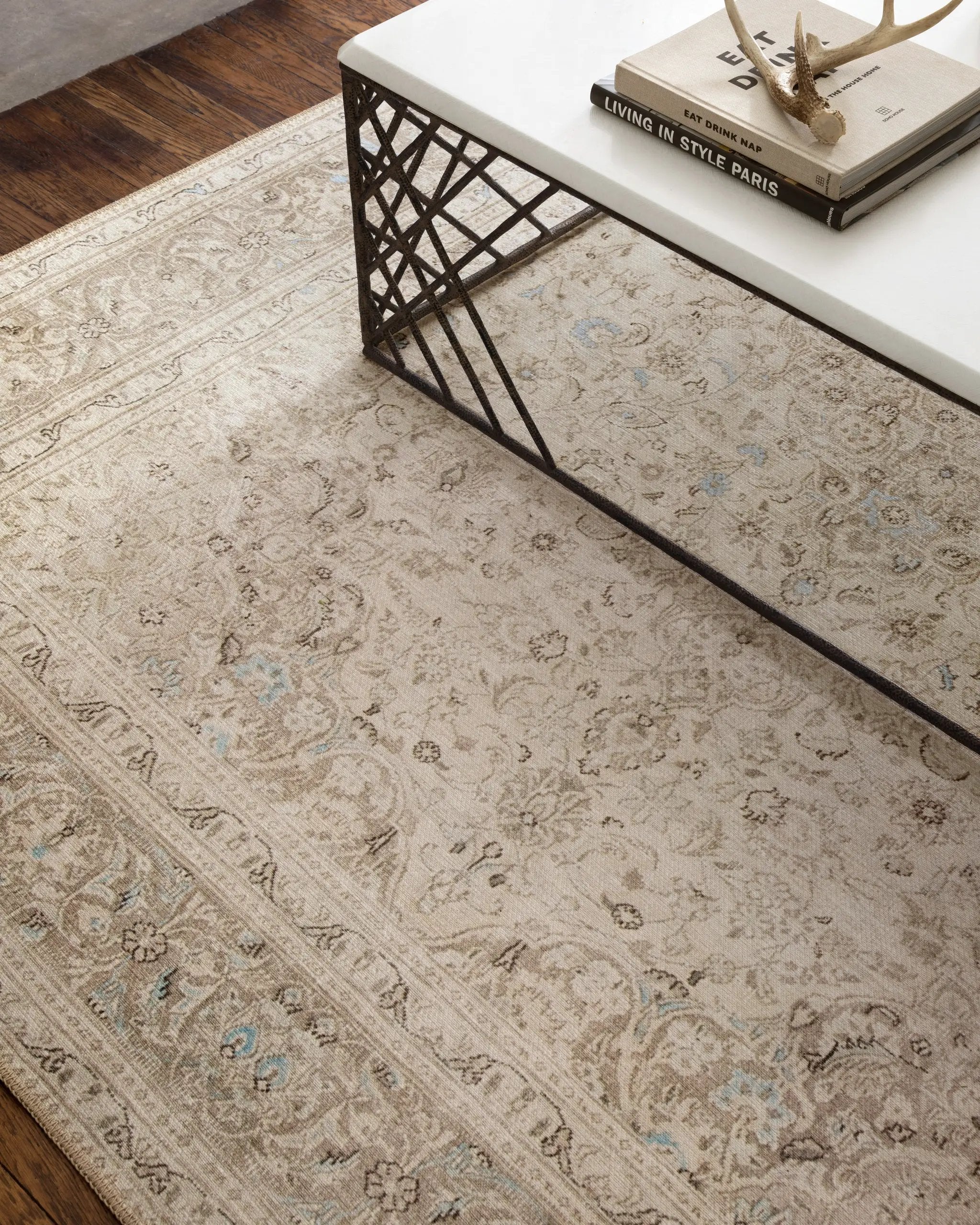 Loren LQ-03 Sand / Taupe Area Rug by Loloi