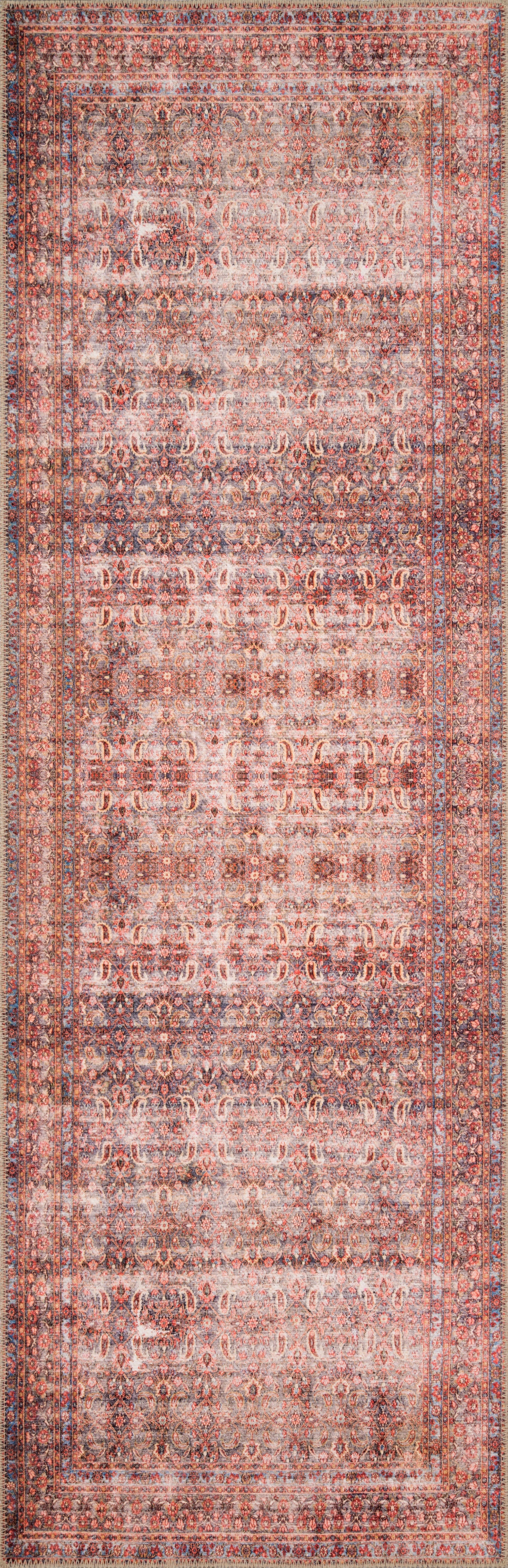 Loloi Loren LQ-05 Eggplant / Crimson Area Rug