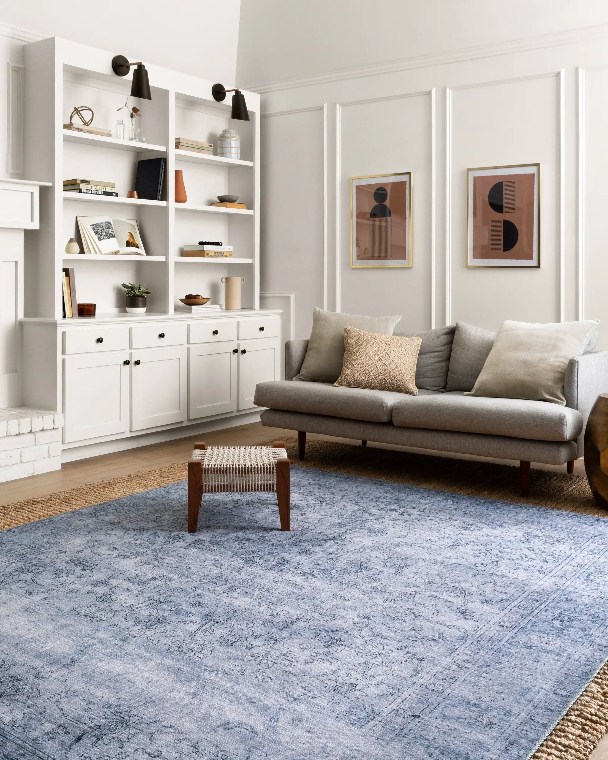 Loren LQ-09 Slate Area Rug by Loloi