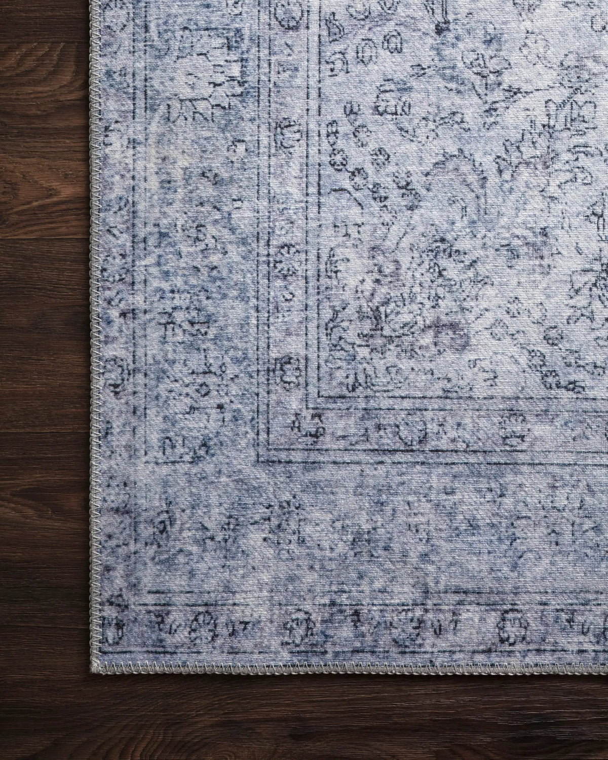 Loren LQ-09 Slate Area Rug by Loloi