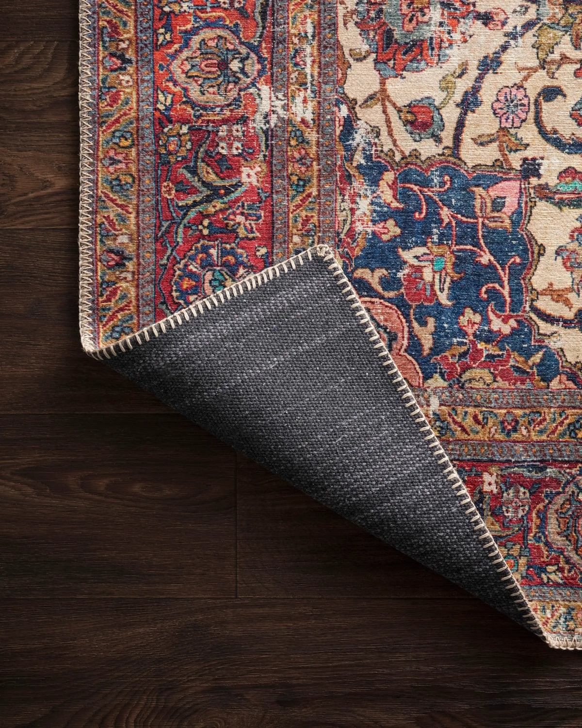 Loren LQ-11 Sand / Multi Area Rug by Loloi