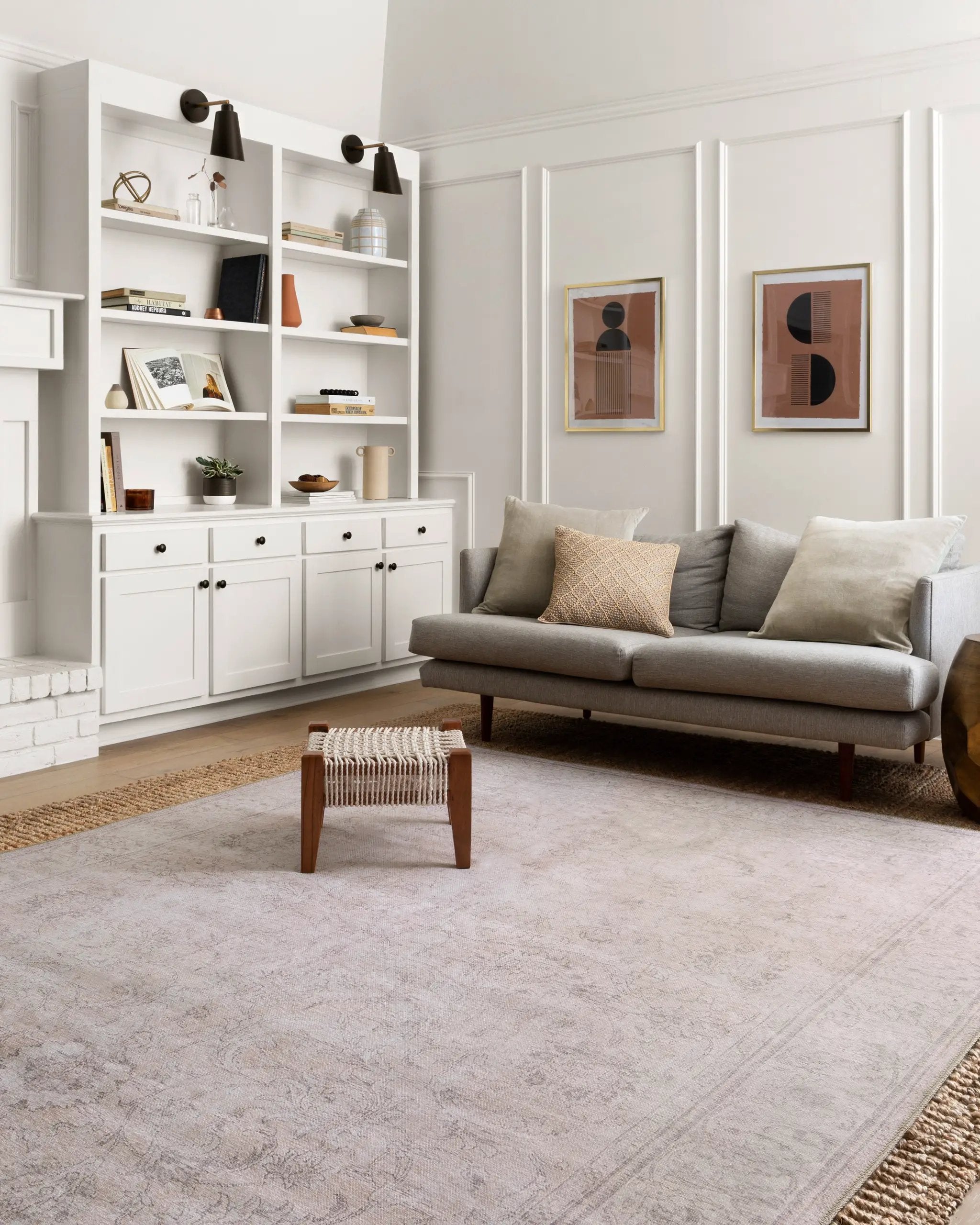 Loren LQ-12 Sand Area Rug by Loloi