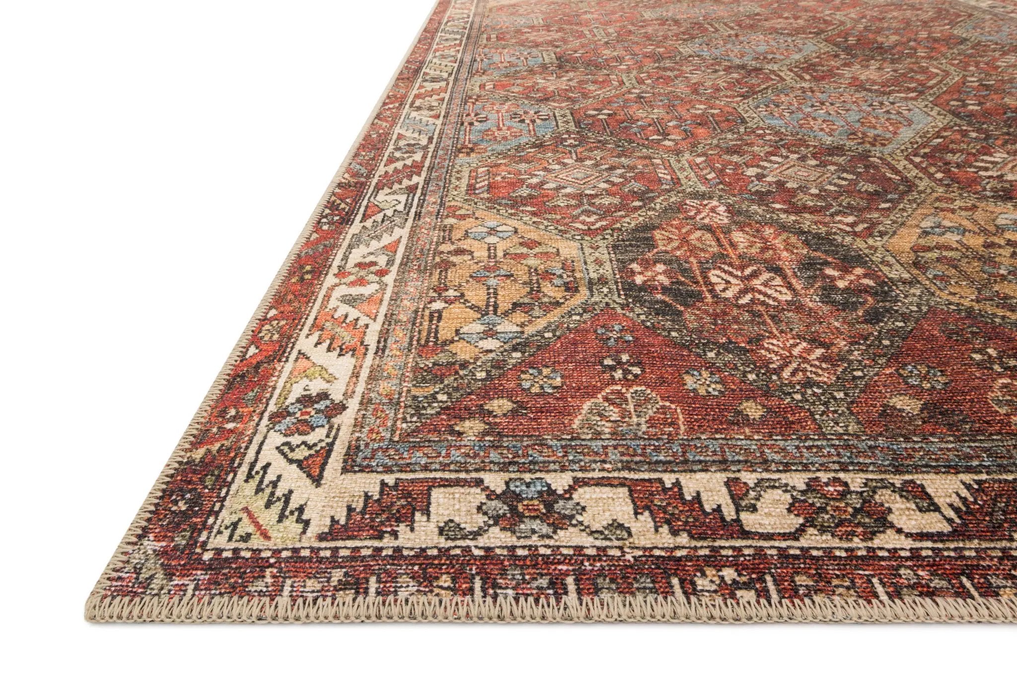 Loren LQ-16 Spice / Multi Area Rug by Loloi