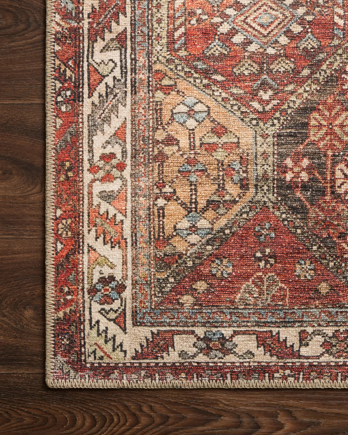 Loren LQ-16 Spice / Multi Area Rug by Loloi
