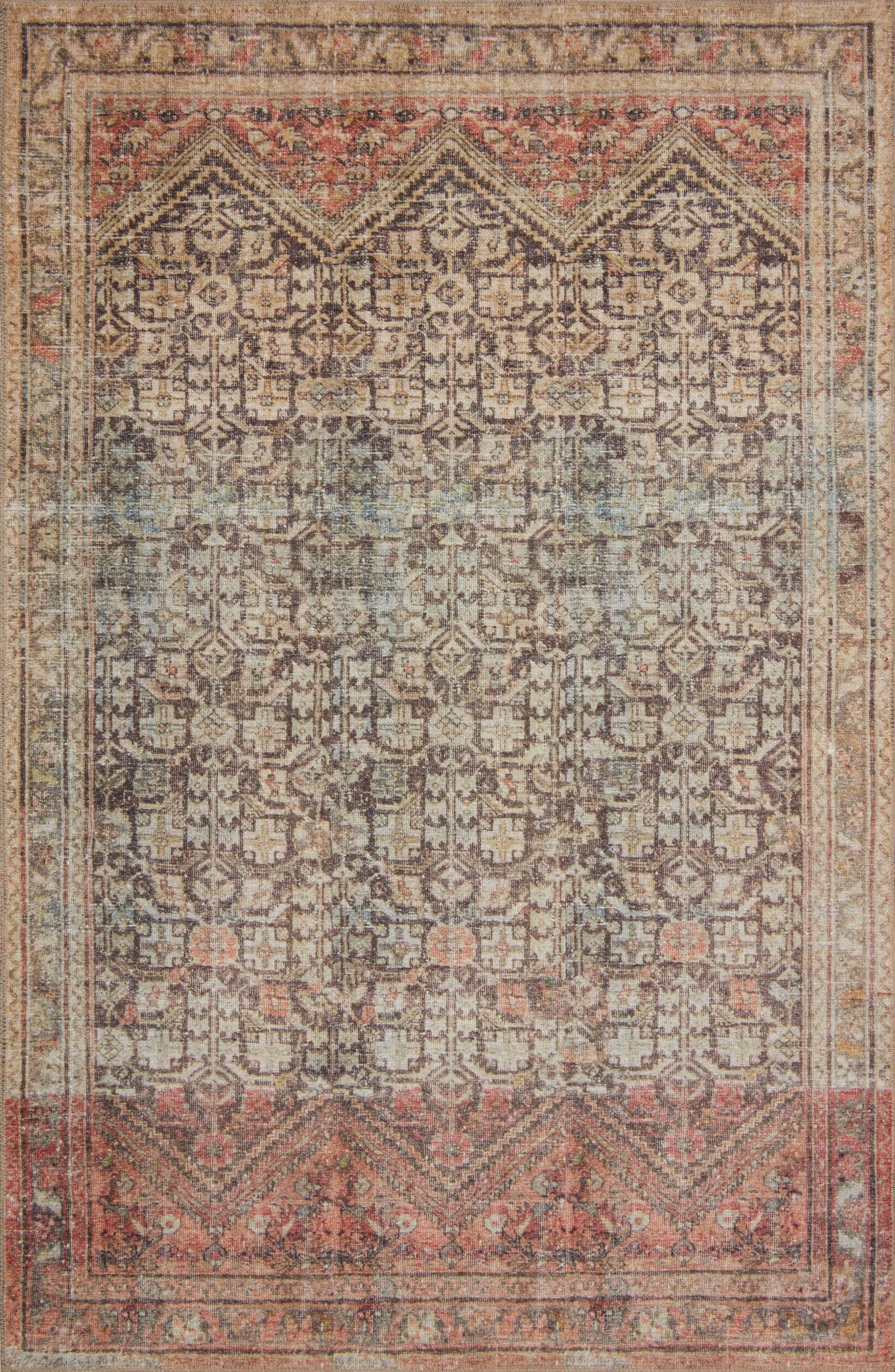Loloi Loren LQ-17 Charcoal / Multi Area Rug
