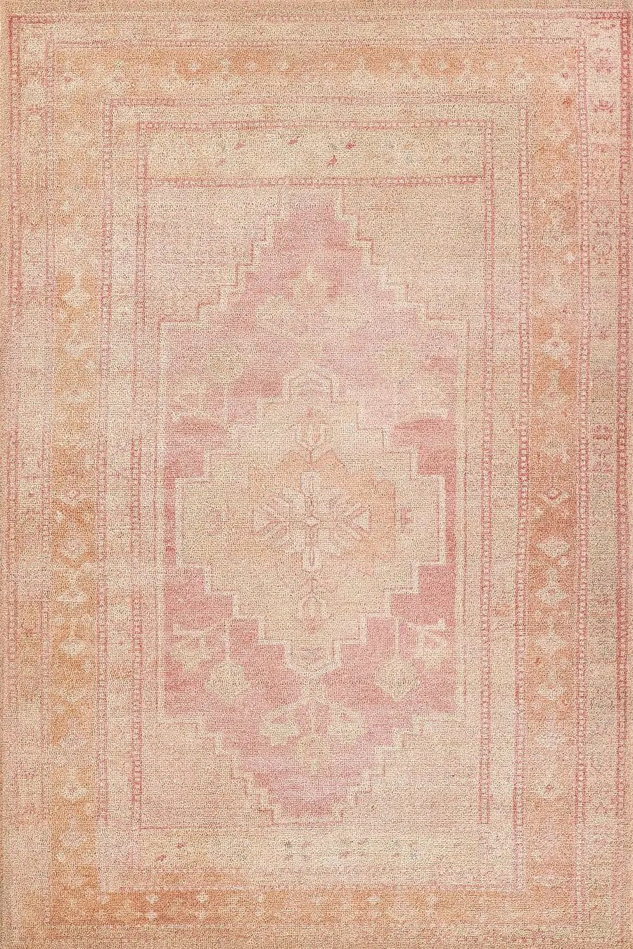 Luna LNA-3 Pink Area Rug by Momeni