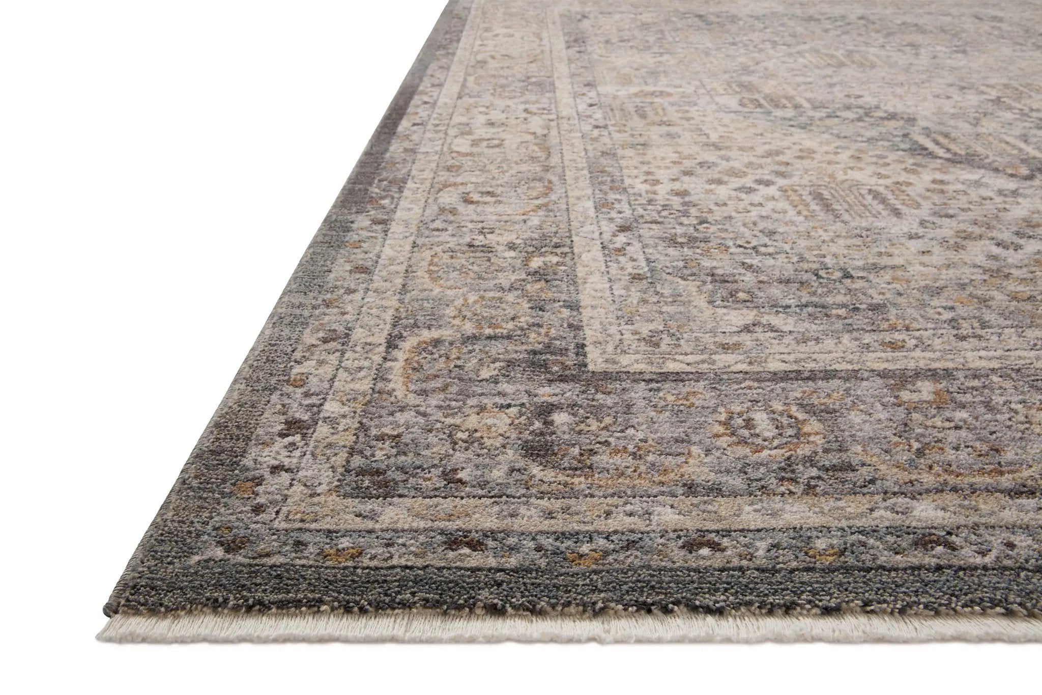 Lyra LYR-02 Denim / Pebble Area Rug by Loloi