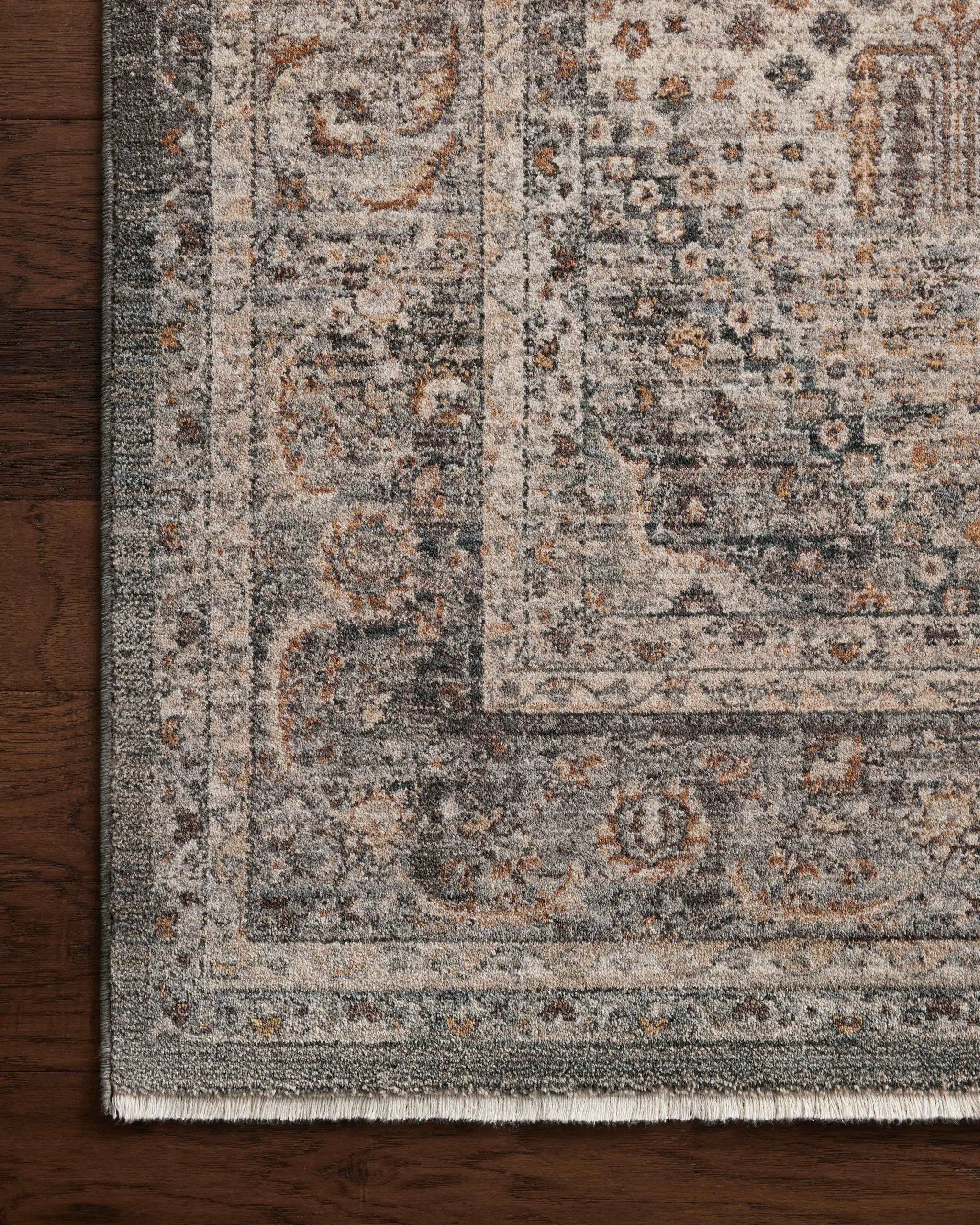 Lyra LYR-02 Denim / Pebble Area Rug by Loloi
