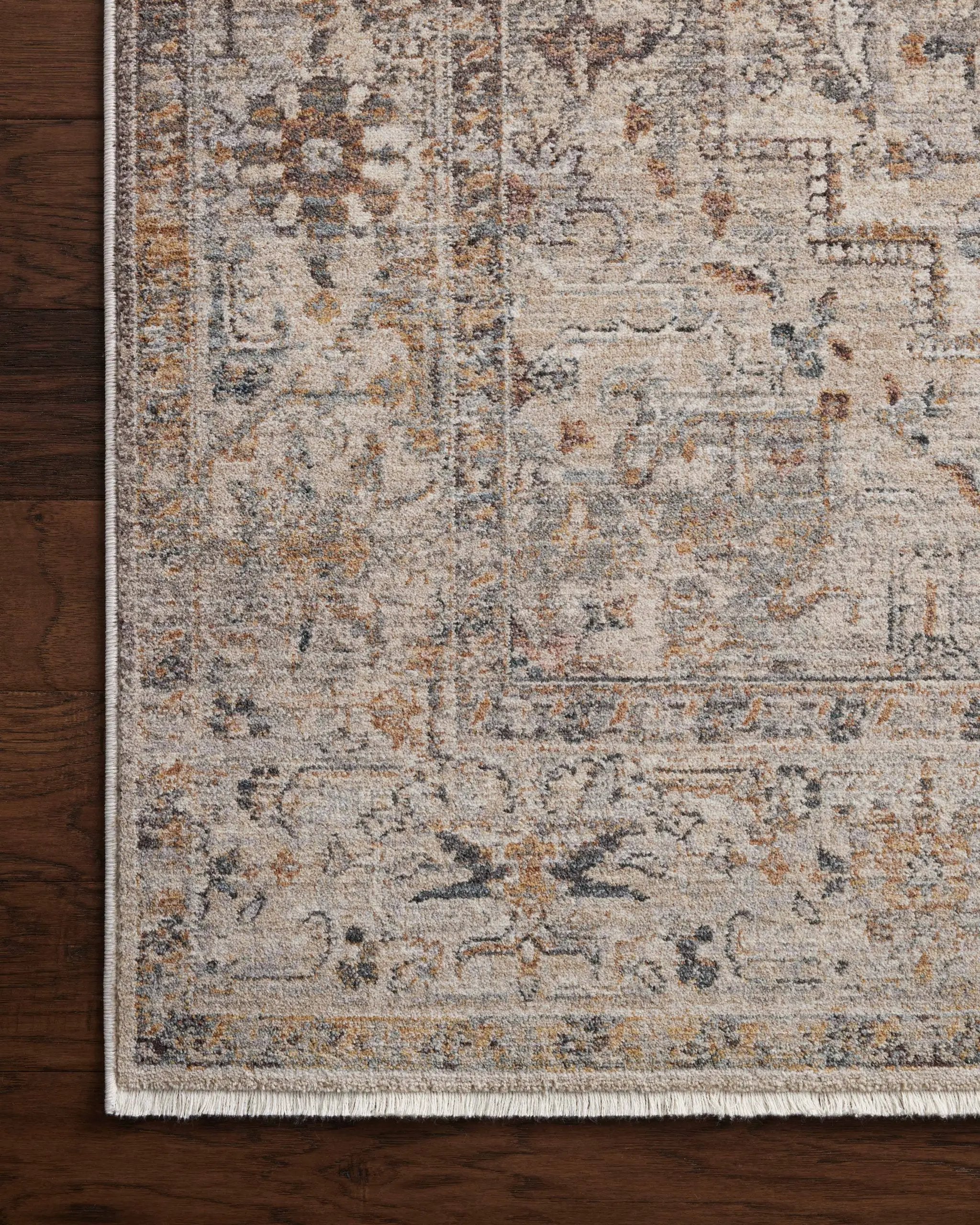 Lyra LYR-06 Natural / Gold Area Rug by Loloi
